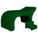 Maca Estofada Luxo Suede Verde 60cm - DS Estofados