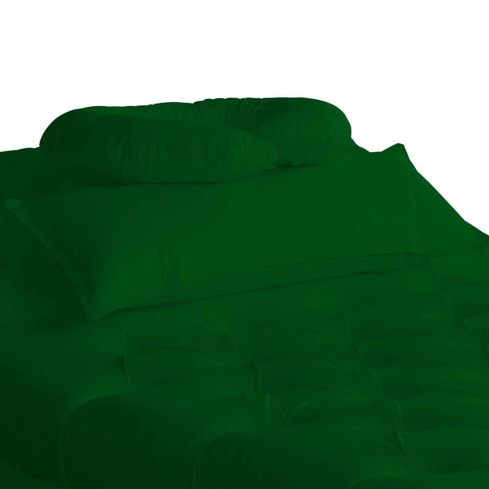 Maca Estofada Luxo Suede Verde 60cm - DS Estofados