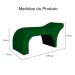 Maca Estofada Luxo Suede Verde 60cm - DS Estofados