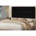 Painel Cabeceira Casal 140cm Para Cama Box Espanha Suede Preto - DS Estofados