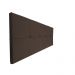 Painel Cabeceira De Casal 140cm Para Cama Box Nina Suede Marrom - DS Estofados