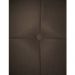 Painel Cabeceira De Casal 140cm Para Cama Box Nina Suede Marrom - DS Estofados