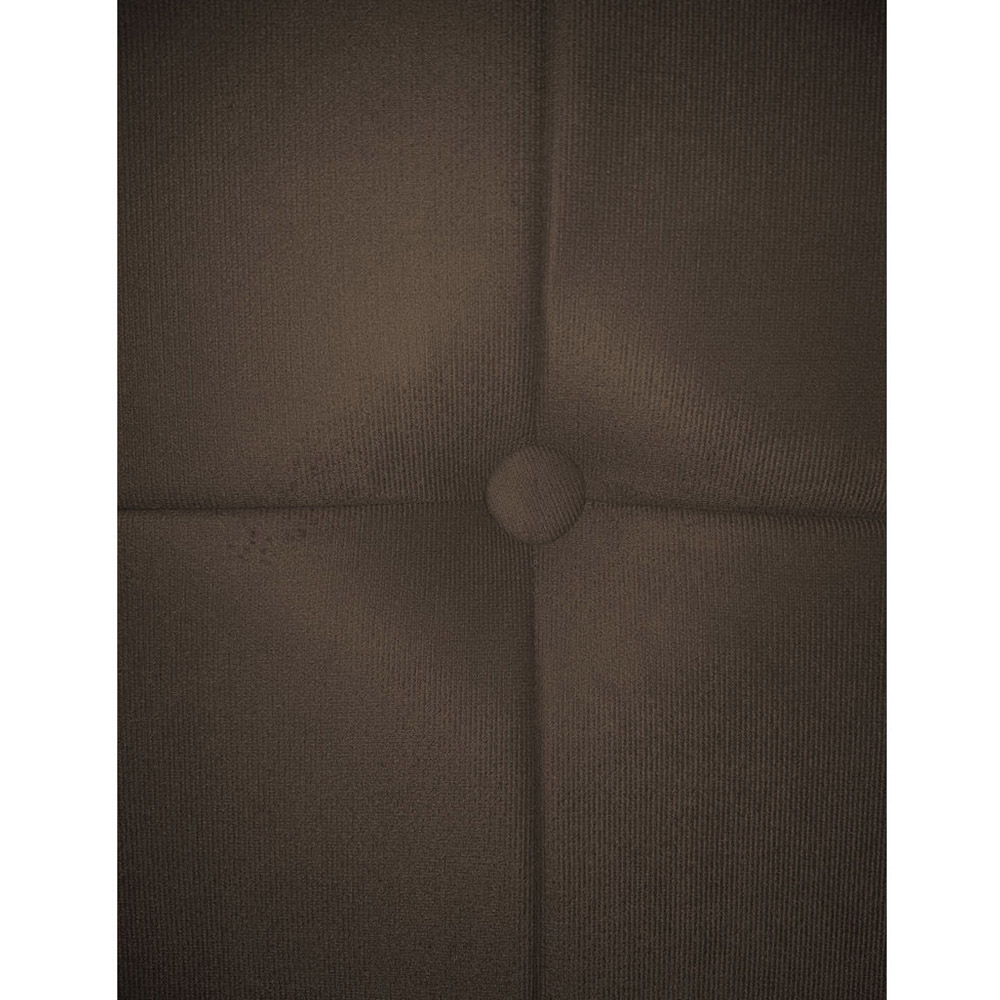 Painel Cabeceira De Casal 140cm Para Cama Box Nina Suede Marrom - DS Estofados