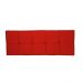 Painel Cabeceira De Casal 140cm Para Cama Box Nina Suede Vermelho - DS Estofados