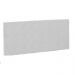 Painel Cabeceira De Casal Queen 140cm Para Cama Box Toskana Napa Branco - DS Estofados