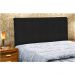 Painel Cabeceira De Casal Queen 160cm Para Cama Box Toskana Napa Preto - DS Estofados