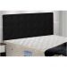 Painel Cabeceira De Casal Queen 190cm Para Cama Box Toskana Napa Preto - DS Estofados