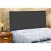 Painel Cabeceira De Casal Queen 190cm Para Cama Box Toskana Suede Cinza - DS Estofados