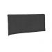 Painel Cabeceira De Casal Queen 195cm Para Cama Box Toskana Napa Cinza - DS Estofados
