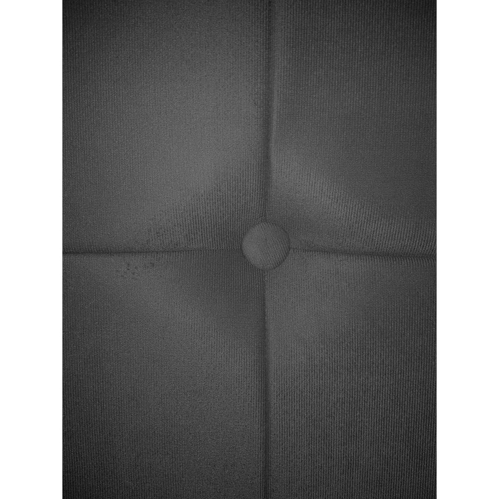 Painel Cabeceira De Solteira 90cm Para Cama Box Nina Suede Cinza - DS Estofados