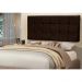 Painel Cabeceira Solteiro 90cm Para Cama Box Espanha Suede Marrom - DS Estofados