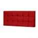 Painel Cabeceira Solteiro 90cm Para Cama Box Espanha Suede Vermelho - DS Estofados