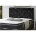 Painel Cabeceira Solteiro 90cm Para Cama Box Lodi Suede Preto - DS Estofados