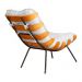 Poltrona Decorativa Costela Suede Branco - DS Estofados
