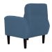 Poltrona Decorativa Luiza Para Sala Suede Azul Royal - DS Estofados