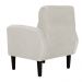 Poltrona Decorativa Luiza Para Sala Suede Bege - DS Estofados