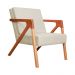 Poltrona Luxo Monalisa Suede Bege