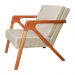 Poltrona Luxo Monalisa Suede Bege
