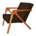 Poltrona Luxo Monalisa Suede Marrom