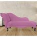 Recamier Namoradeira Divã Lado Direito Olivia Suede Rosa - DS Estofados