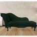 Recamier Namoradeira Divã Lado Direito Olivia Suede Verde - DS Estofados