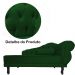 Recamier Namoradeira Divã Lado Esquerdo Larissa Suede Verde