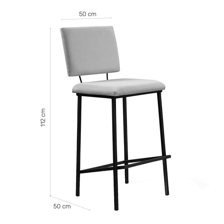 [OUTLET] Banqueta Marcele Bege