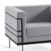 [OUTLET] Poltrona Le Corbusier Linhão Cinza