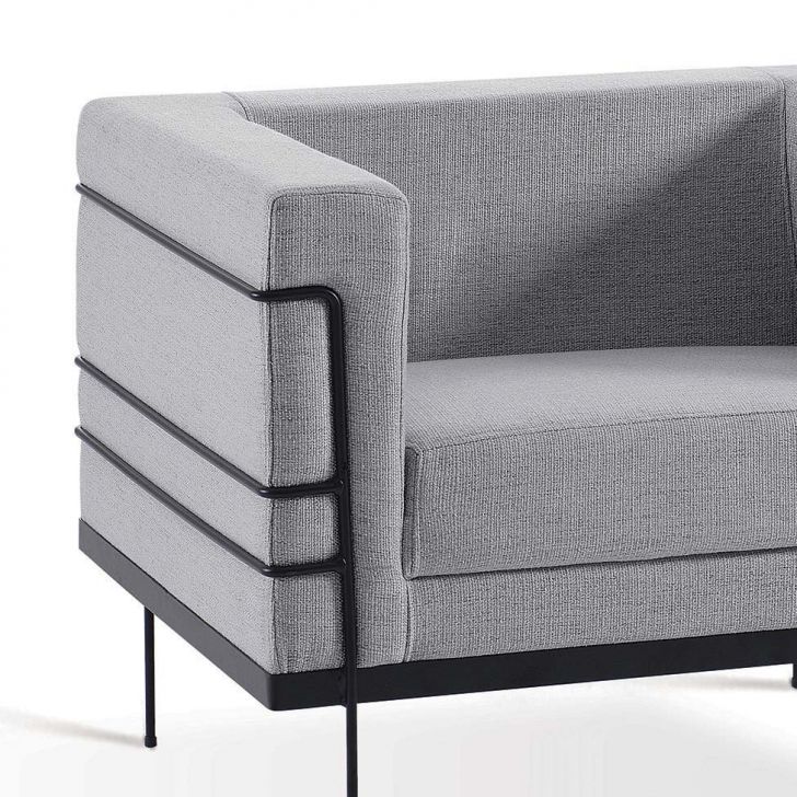 [OUTLET] Poltrona Le Corbusier Linhão Cinza