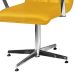 Cadeira de Escritório Diretor Egg Suede Amarelo