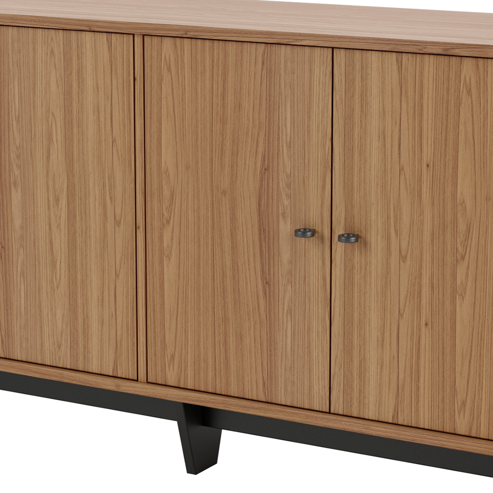 Buffet Selene 4 PT Freijó e Preto