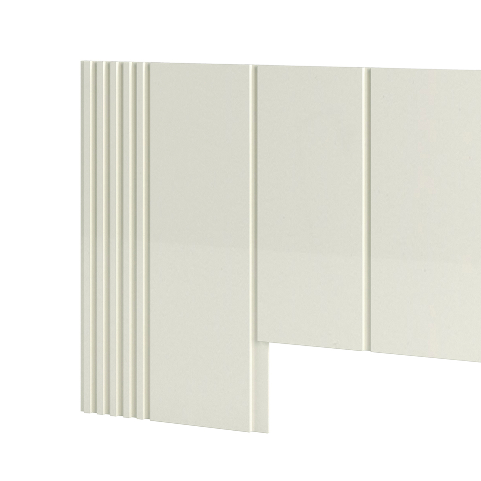 Cabeceira Casal Fortaleza Off White 300 cm
