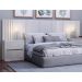 Cabeceira de Madeira para Cama Box Casal 270cm 100% MDF TW184 Off White - Dalla Costa