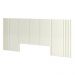 Cabeceira de Madeira para Cama Box Casal 300cm 100% MDF TW185 Off White - Dalla Costa