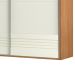 Guarda-Roupa Casal Caribe 2 Portas 2 Gavetas Freijó e Off White 229 cm