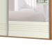 Guarda-Roupa Casal com Espelho Caribe 2 Portas 4 Gavetas Freijó e Off White 267 cm