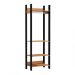 Guarda-Roupa Closet Modulado Lille Freijó e Preto