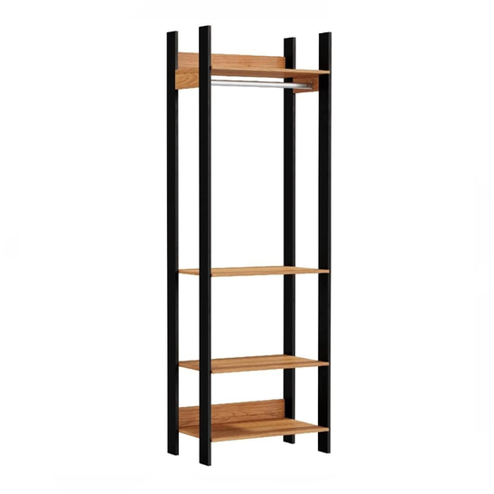 Guarda-Roupa Closet Modulado Lille Freijó e Preto
