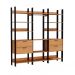Guarda-Roupa Closet Modulado Lille I 4 Gavetas Freijó e Preto