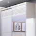 Guarda Roupa Solteiro com Espelho 179cm 2 Portas 100% MDF TW601E Off White - Dalla Costa