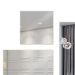 Kit com 3 Espelhos Quadrados Dama Off White