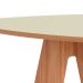 Mesa Lateral Orgânica Mille Freijó e Off White