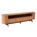 Rack Desiré 2 GV Freijó e Preto 220 cm