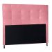 Cabeceira Casal 1,40m Berlim Suede Rosa Dal Poz Estofados