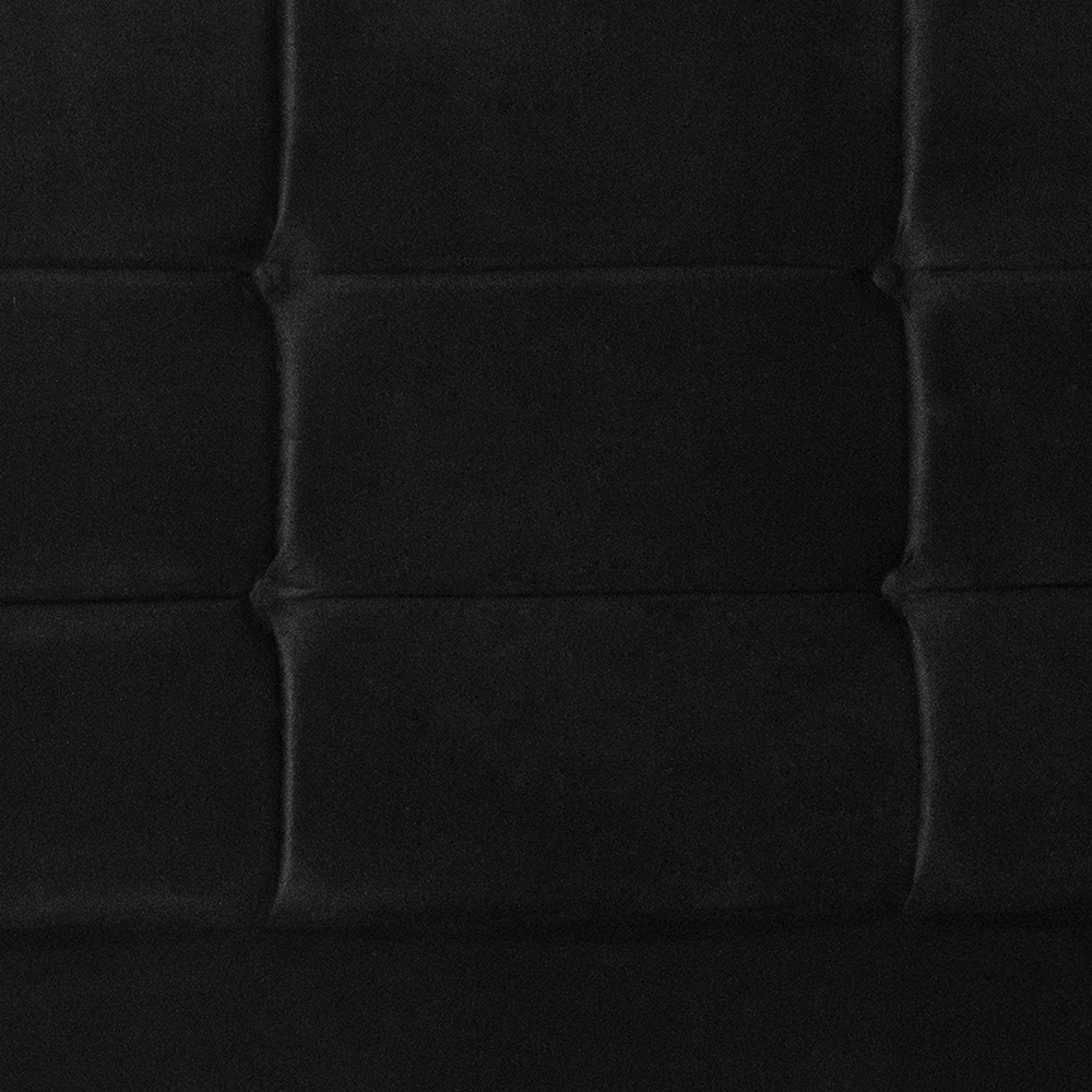 Cabeceira Casal 1,40m Toquio Suede Preto Dal Poz Estofados