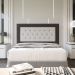 Cabeceira Casal 1,60m Havana Suede Marrom Dal Poz Estofados