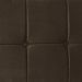 Cabeceira Casal 1,60m Lisboa Suede Marrom Dal Poz Estofados