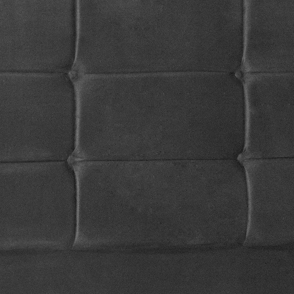 Cabeceira Casal 1,60m Toquio Suede Cinza Dal Poz Estofados