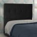 Cabeceira Casal 1,95m Lisboa Suede Preto Dal Poz Estofados