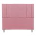 Cabeceira Casal 1,95m Viena Suede Rosa Dal Poz Estofados